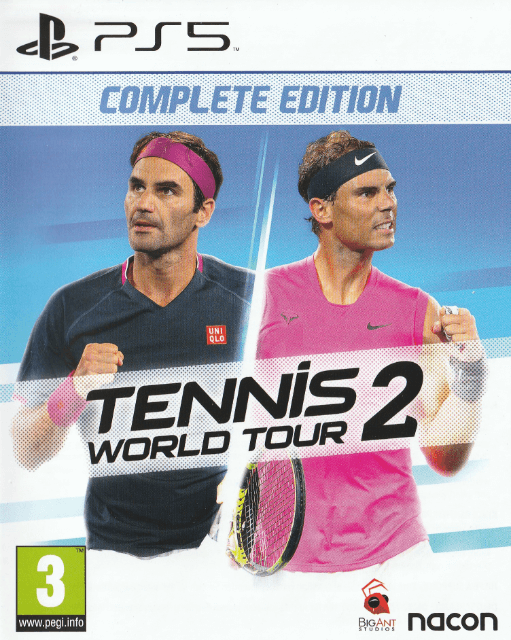 Tennis World Tour 2 Complete Edition box art for Playstation 5